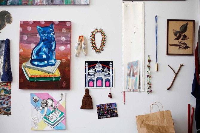 Fanny och Bill Gentel i Brooklyn, hemma-hos-reportage Brooklyn, lägenhet Brooklyn, Petra Bindel, fotograf Petra Bindel, volang blogg, volang elle, inspiration, inredningsblogg 2012, inredningsblogg elle,  